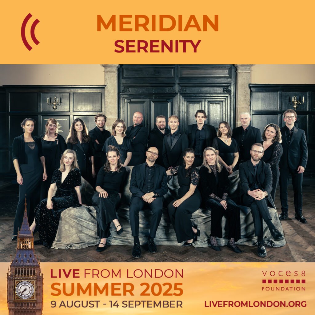 Meridian Serenity - LIVE FROM LONDON SUMMER 2025 festival banner